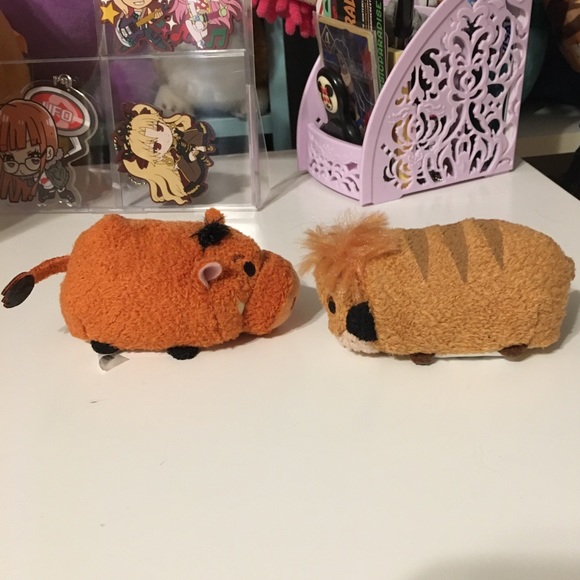 Disney Lion King Timon and Pumba Tsum Tsum Plush - Picture 3 of 4